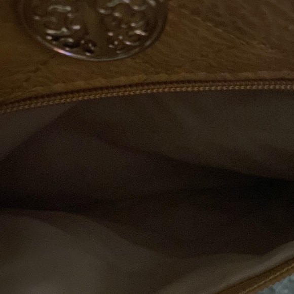 Beige tan vintage cross body boho purse - Picture 3 of 4